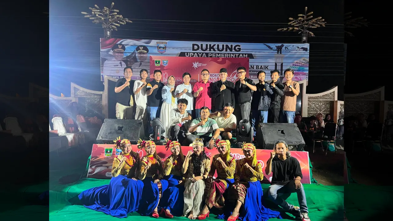 Suasana pembukaan Road to Rang Mudo Fest 2026